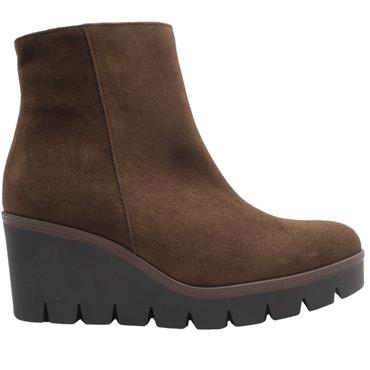 GABOR 74780 BOOT - BROWN SUEDE
